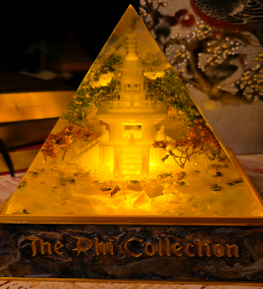 Pyramid Lamp-Korean Culture Dabo