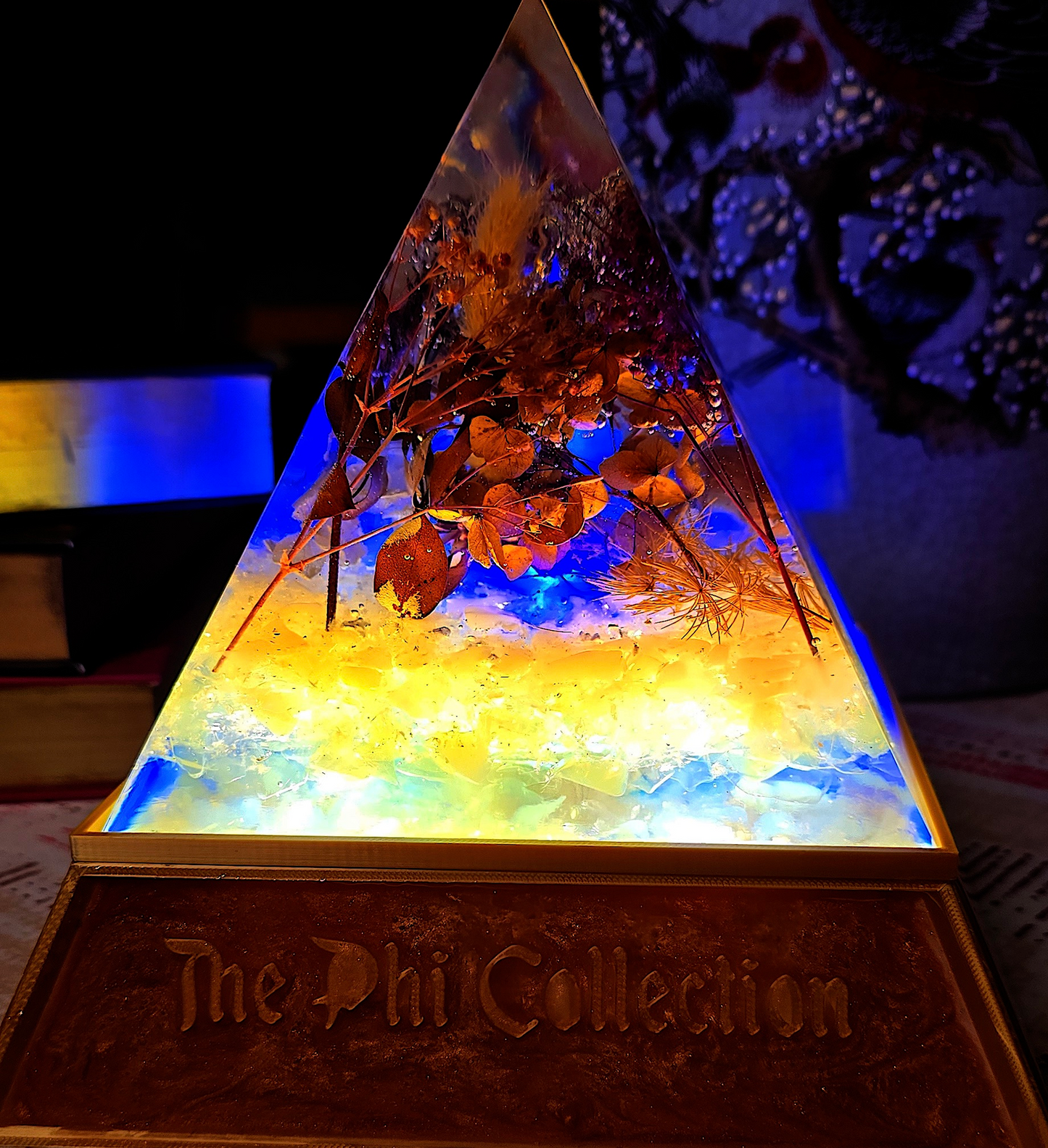 Pyramid  Lamp (Funky Forest 1)