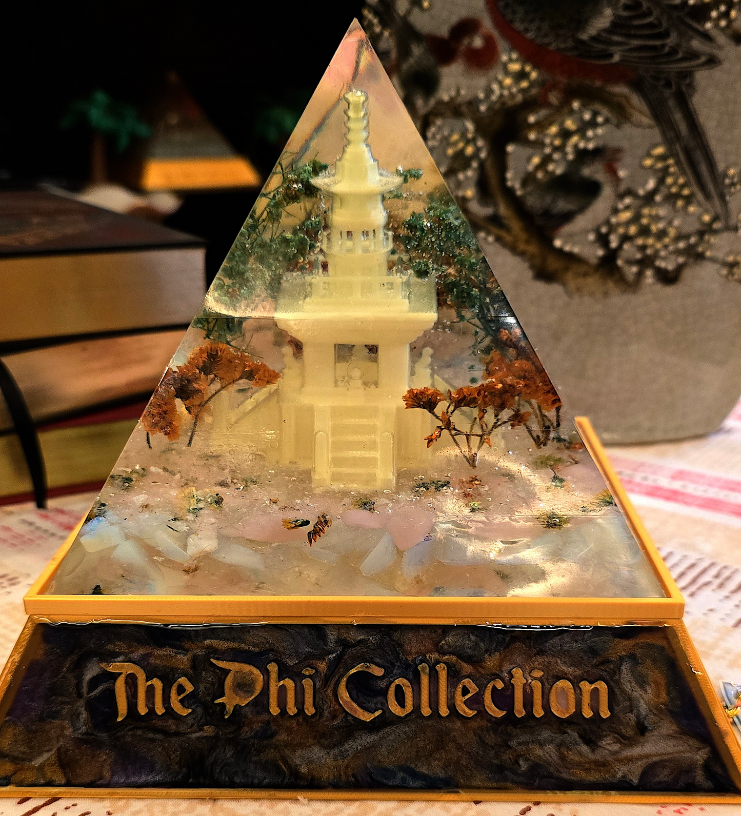 Pyramid  Lamp-Korean Culture Dabo