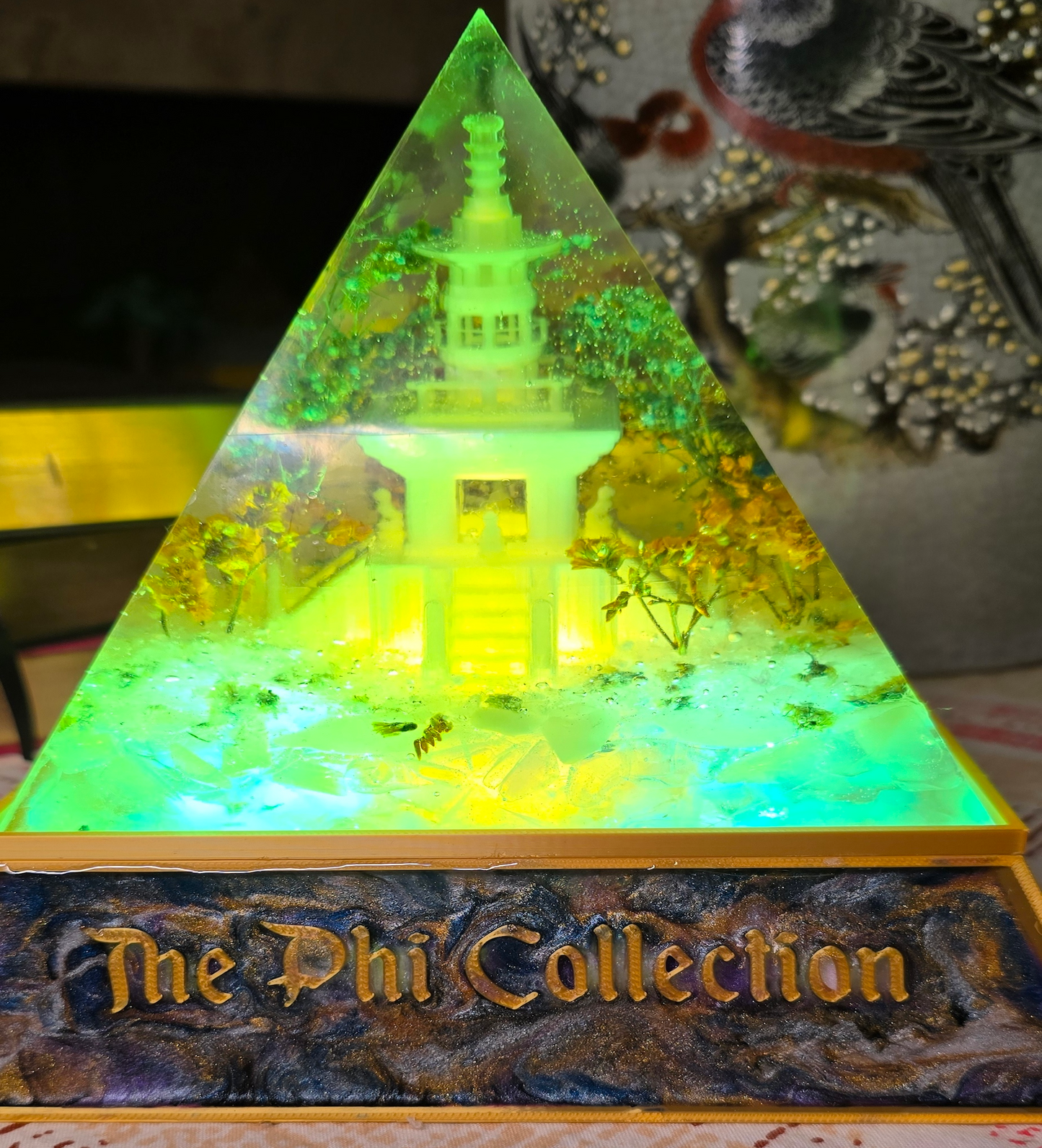 Pyramid  Lamp-Korean Culture Dabo