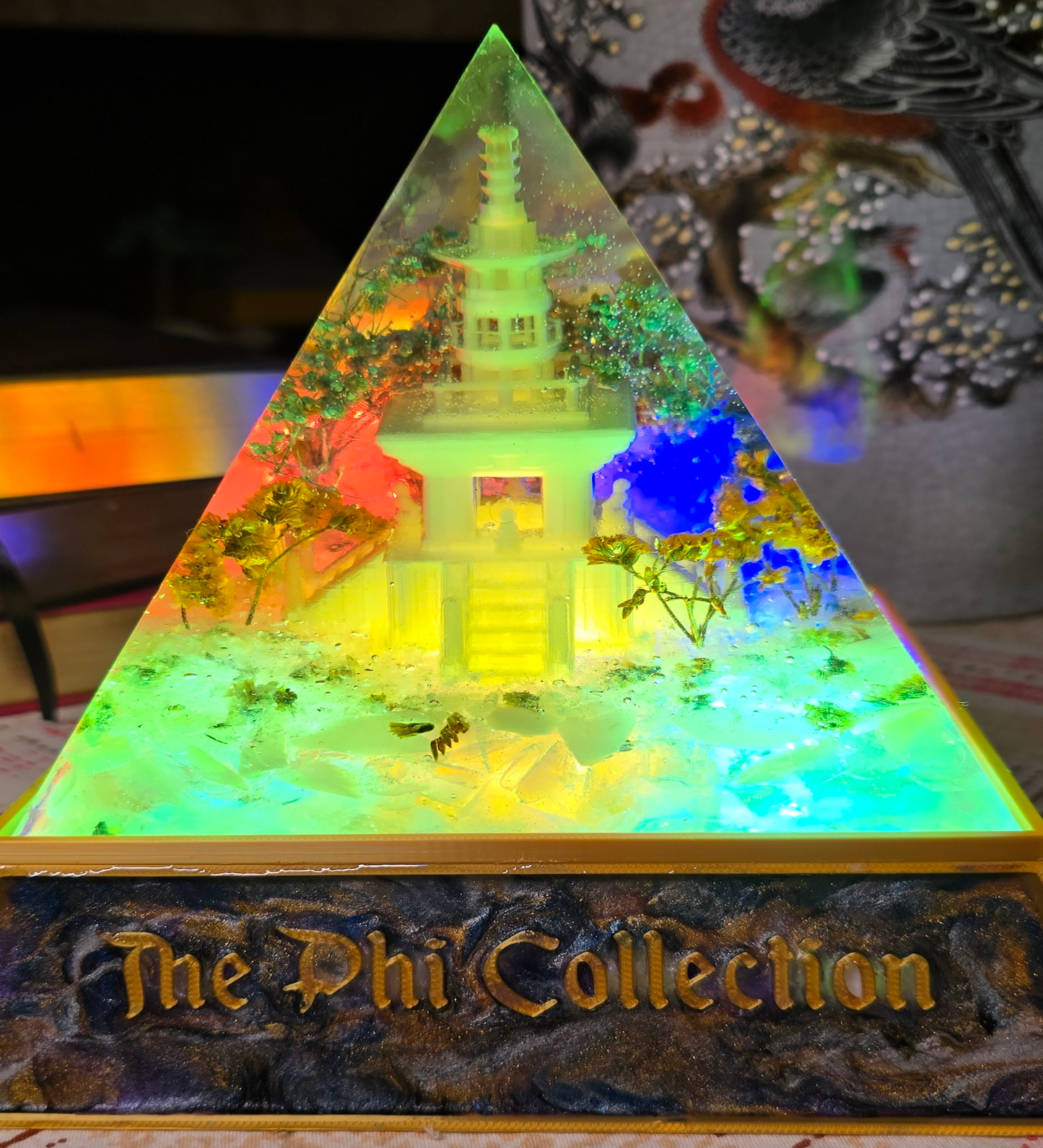 Pyramid  Lamp-Korean Culture Dabo